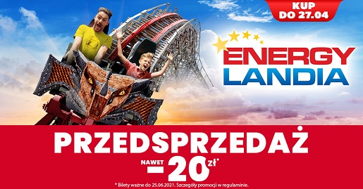 energylandia przedsprzedaz bilety atrakcje dla dzieci