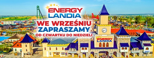 energylandia zator nowy kalendarz otwarcia jesień