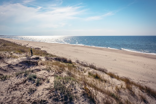 gdzie czyste plaże nad Bałtykiem - małe miejscowośći kameralne nad Bałtykiem -Łazy