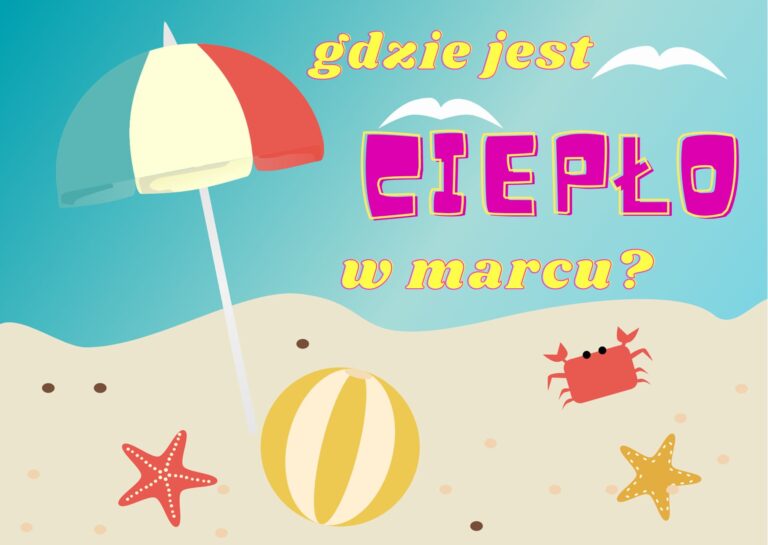 Gdzie jest ciepło w marcu?