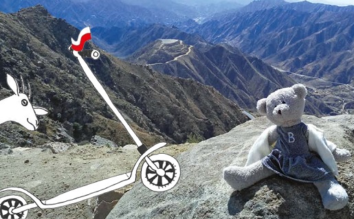 hulajnoga przez arabię książka opinie