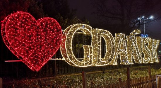 iluminacje park oliwski Gdańsk świąteczne oświetlenie 2019 2020