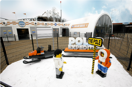 atrakcje Kraina Polarna Legoland Dania