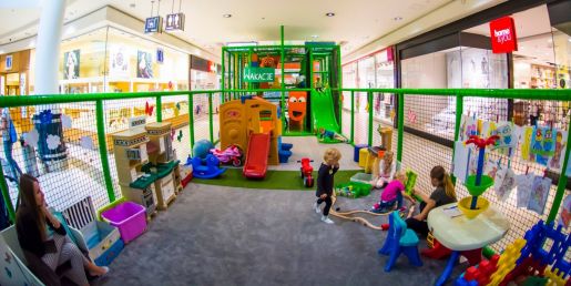 kryty plac zabaw Galeria Bałtycka Gdańsk atrakcje