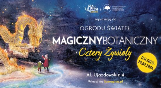 magiczny botaniczny ogród świateł 2023 2024