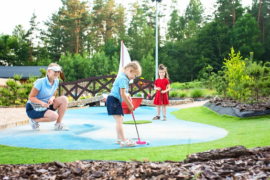 minigolf na kaszubach park rozrywki atrakcje rodzinne