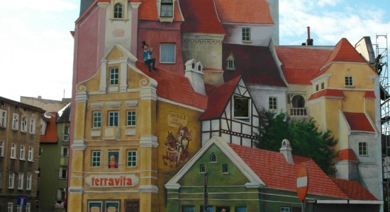 Mural Poznań rodzinne atrakcje