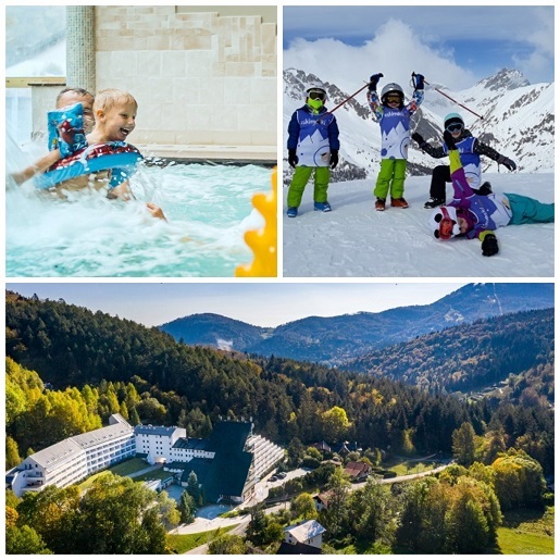 najlepsze hotele dla rodzin z dziećmi w górach z basenem Szczyrk opinie noclegi