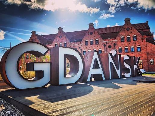 napis Gdańsk do zdjęć gdzie atrakcje