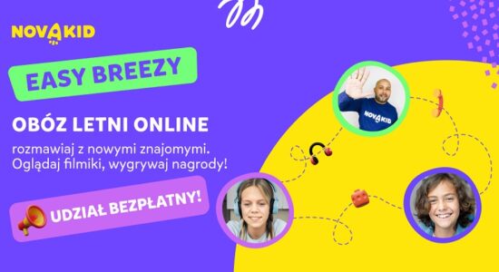 obóz językowy online bezpłatny 2022 wakacje