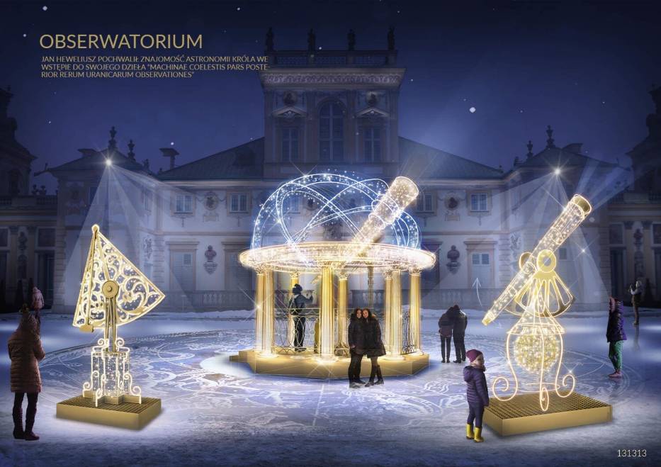 królewski ogród światła Warszawa 2022 tunel 2023 otwarcie ceny godziny 1