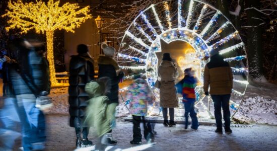 park miliona świateł Łódź atrakcje ferie 2024 (18)