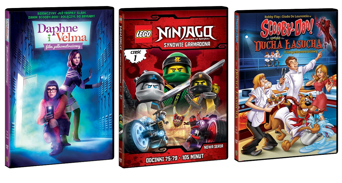 3 Premiery Lego Ninjago Daphne I Velma Scooby Doo