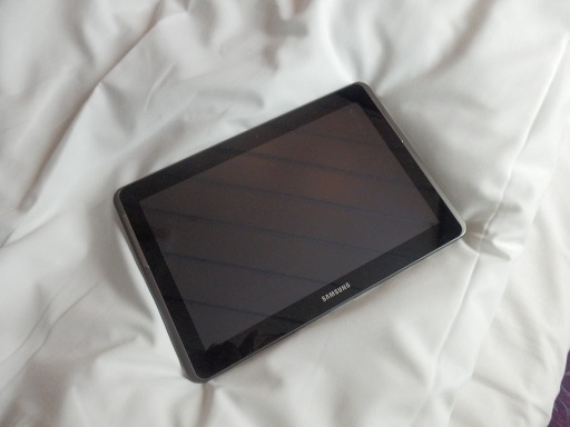 Samsung Tablet w podróży z dzieckiem