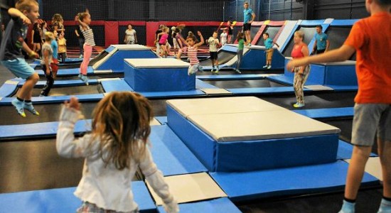 park trampolin Zielona Góra atrakcje dla dzieci