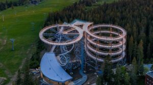 skywalk poronin rodzinne atrakcje dla dzieci dziecko w podróży