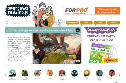 Sport rodzinny to podstawa