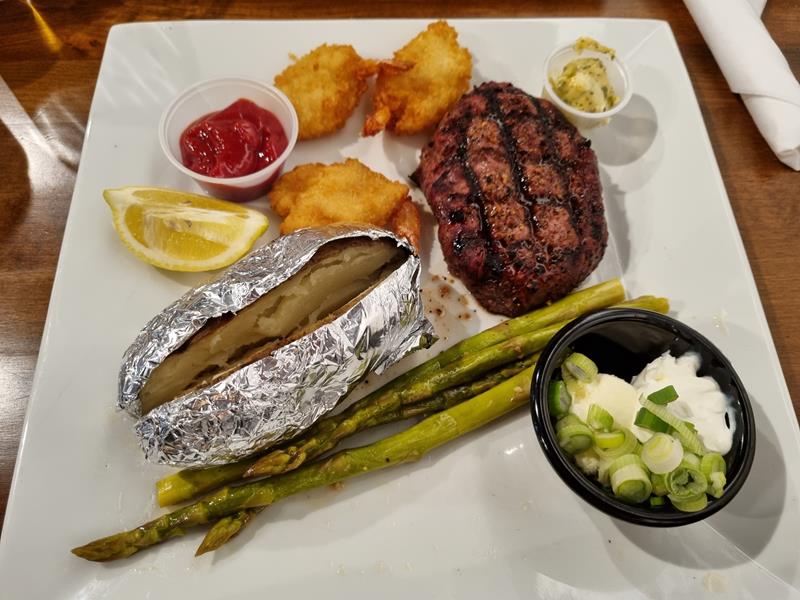 steak Bishop Stany Zjednoczone Zachód w drodze do Los Angeles gdzie zjeść