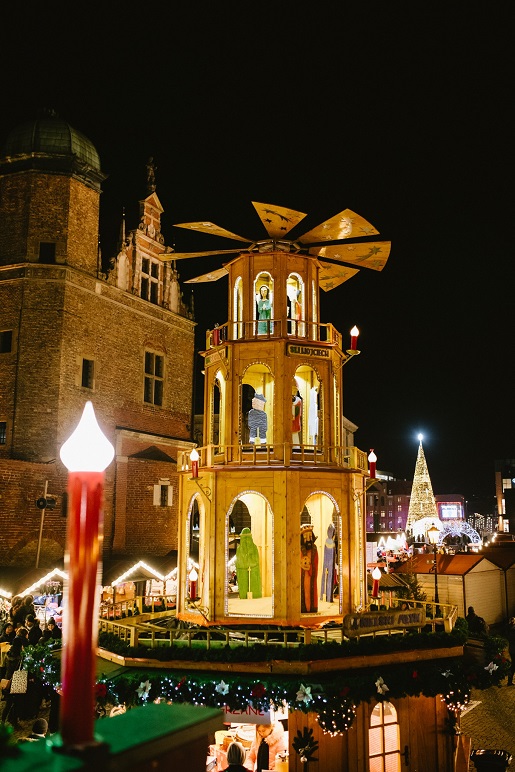 świąteczny jarmark bożonarodzeniowy Gdańsk 2023 godziny otwarcia atrakcje mapa opinie