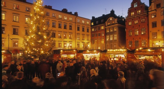 Sztokholm zima atrakcje jarmark swiateczny