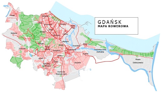 trasy rowerowe gdańsk gdzie na rower z dzieckiem