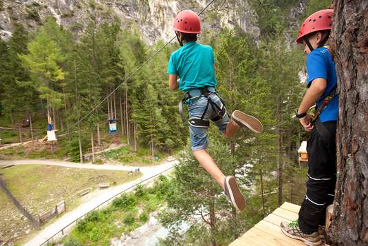 tyrolka wąwóz galitzenklamm austria atrakcje z dziećmi Południowy Tyrol