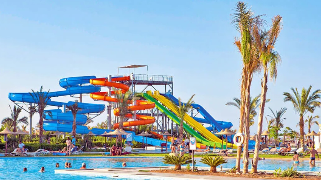Wczasy na koniec wakacji w Egipcie-Jaz Aquamarine All Inclusive z aquaparkiem wczasy all inclusive hurghada egipt wrzesień sierpień jaz aquamarine opinie ceny promocja