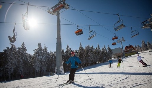 Zieleniec wyciąg narciarski