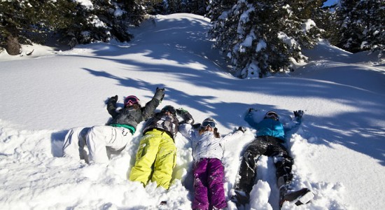 Zillertal Arena narti z dziećmi